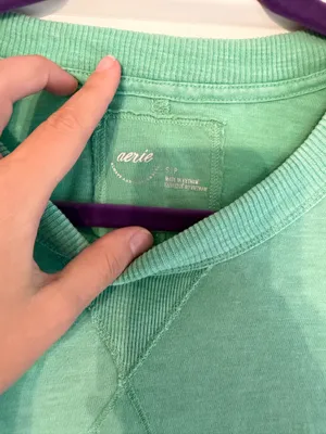 Aerie Green Long Sleeve Tee thumbnail 5