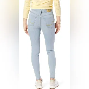 Signature Levi High Rise Jeggings 7 28W Light Wash thumbnail 2