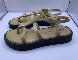 MELISSA - WOMENS CARIBE VERAO PLATFORM + SALINAS sandals size 7 E3 thumbnail 1