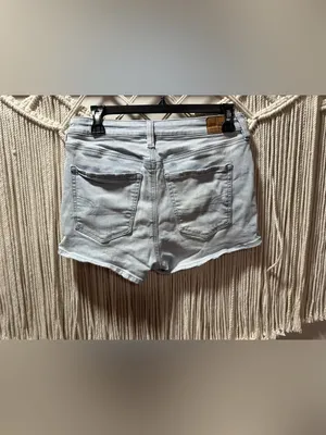 American Eagle Outfitters Light Blue Denim Cutoff Shorts thumbnail 2