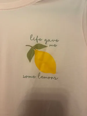 Pink Lemon Tee Size L thumbnail 2