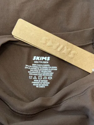 NWT Skims Fits Everybody Long Sleeve T-Shirt XXS thumbnail 5