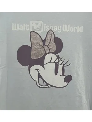 NEW Disney T-Shirt Minnie Mouse Retro Women's Size Medium Short Sleeve NWT thumbnail 2