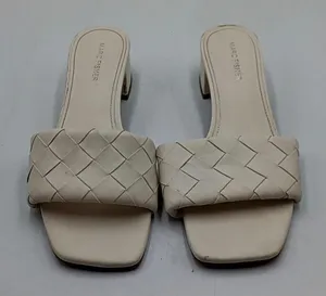 Marc Fisher Casara Woven Block Heel Slides thumbnail 1