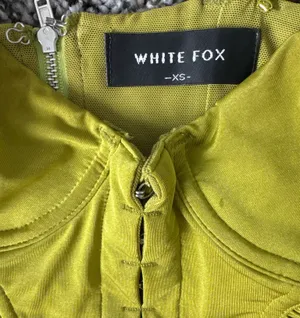 White Fox Boutique Going Out Top Green thumbnail 3