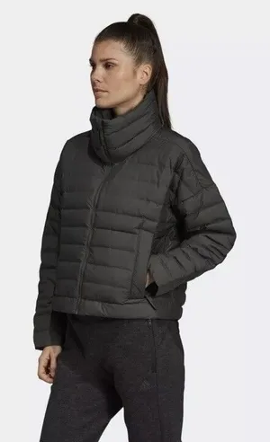 Adidas Varilite RL Jacket L Women's puffer quilted lightweight gray thumbnail 1