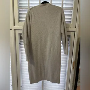 Free People Run to You Duster Cardigan- Grey thumbnail 6
