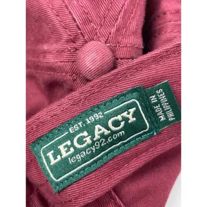 Legacy Unisex Red Harvard University Class of 2025 Dad Strapback Hat Cap OS thumbnail 5