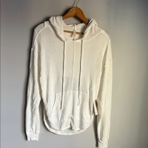 NEW Free People Movement Back Into It Cut Out Hoodie XS thumbnail 3