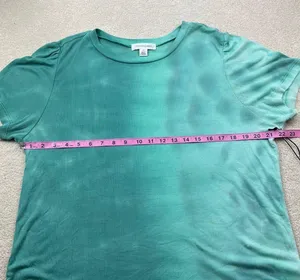 : Ribbed Green Deep Sea- Green Dewkist Tee thumbnail 3