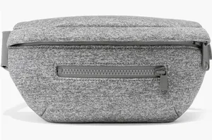 Dagne Dover Ace Fanny Pack Unisex S/M Heather Grey Good Neoprene Waist Bag thumbnail 1