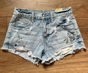 American Eagle denim shorts thumbnail 1