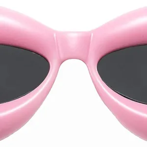 Fashion Inflated Cat-eye Oversized Frame Sexy Lip Candy Glasses Trendy Designer thumbnail 8