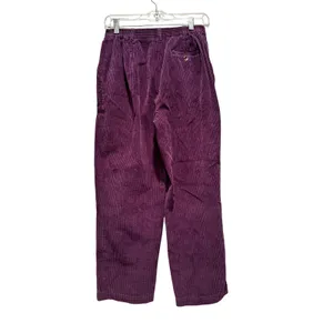 Appleseed's Corduroy Pants‎ Trousers Purple Size 6P Cotton Retro Preppy thumbnail 2