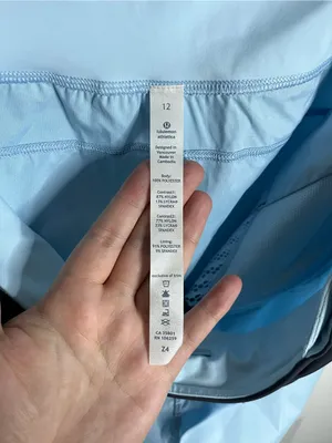 Lululemon Run Sun Sprinter Shorts Sz 12 NWT Moisture Wicking Stretch Mesh Pocket thumbnail 12