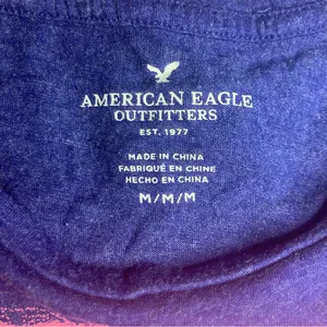 American Eagle Outfitters Navy Tee thumbnail 3