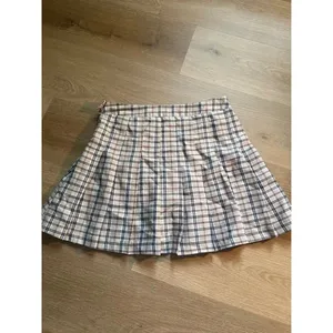 Plaid Pleated Mini Skirt thumbnail 5