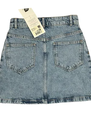 SÉZANE Marja Denim Mini Skirt, Vintage Blue, FR34/US2 thumbnail 5