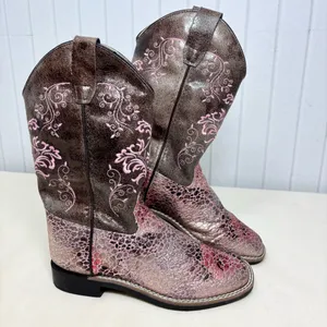 Shyanne Faux Leather Western‎ Boots - Square Toe size Size 5 thumbnail 2
