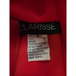 Clarisse Red Long Sequin High Slit Pageant Homecoming Formal Red Dress 6 thumbnail 7