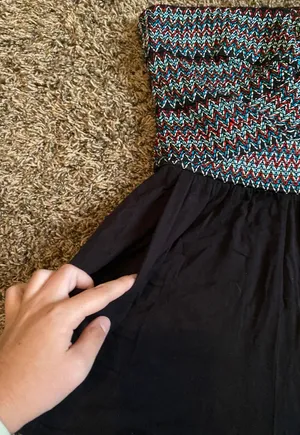Jessica Simpson Strapless Romper thumbnail 3