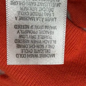 Splendid Vibrant Red and Gray Striped Top thumbnail 5