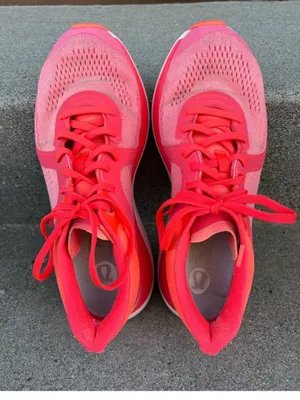 $138 Lululemon Chargefeel Low Womens Workout Shoe Flare / Pink Mist size 9 thumbnail 2