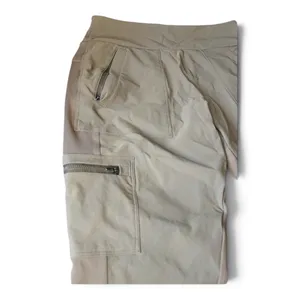 Athleta Headlands Hybrid Cargo Tight Pants Peat Taupe Size 10 thumbnail 6