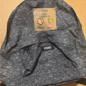 Victoria's Secret PINK Mini Gray Backpack thumbnail 2