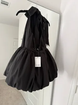 Black Mini Dress Size M thumbnail 2
