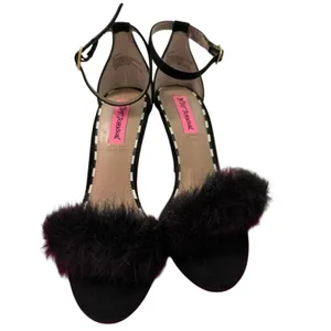 New betsey johnson womens harpur open toe special occasion ankle strap sandals 7 thumbnail 4