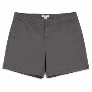 Magellan Chino Shorts gray Outdoors Walking Hiking Casual Women's‎ 18 5" inseam thumbnail 2