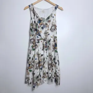 NWT Anthropologie Meadow & Rue Beach Treasures Dress Beachy Flowy‎ Preppy Size 2 thumbnail 2