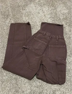 High-Rise Flare Carpenter Pants PacSun Ultra thumbnail 2