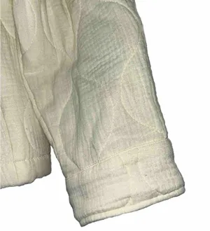 Bucket List Quilted Jacket Women’s Medium White thumbnail 4