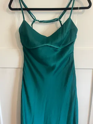 Teal Dress Green Size M thumbnail 3