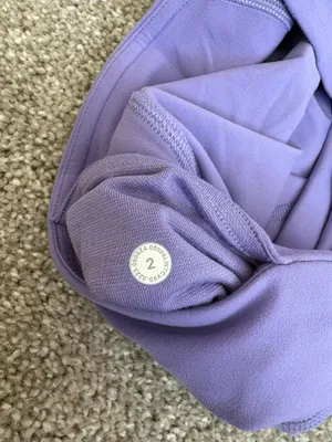 Lululemon Align Curve Seam High-Rise Shorts 6" Dark Lavender 2 thumbnail 6