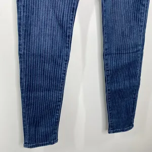 American Eagle Striped‎ Stretch Hi-Rise Jegging Crop Womens Jeans Size 4 Long thumbnail 4