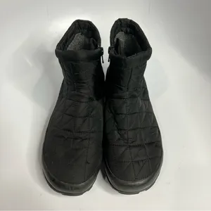 Bogs Rebound Bloom Snowday‎ ll short boots size 7 Black thumbnail 3