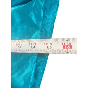 Victoria’s Secret Satin Pajama Set L Gold Label Teal Button Top & Shorts 90s VTG thumbnail 14