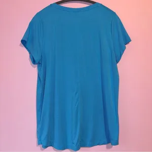 Athleta Stratus II Tee Short Sleeve Shirt Women M Athleisure Travel Errands Gym thumbnail 7