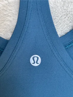 lululemon Cool Racerback II Tank Top Dark teal 6 yoga Pilates activewear gym thumbnail 6