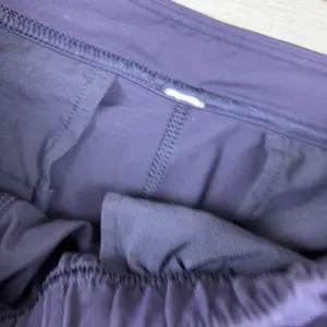 Lululemon Pants Womens 2 Blue Woven Track Jogger Drawstring Pockets Gym Yoga thumbnail 8