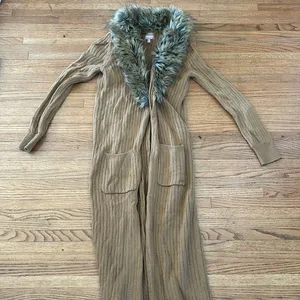 Show me Your Mumu Fur Collar Cardigan thumbnail 1