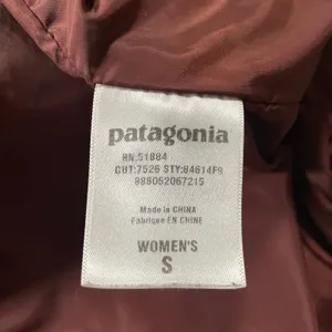 Patagonia Fitz Roy Jacket Womens Small Goose Down Quilted Outdoor Puffer Hiking thumbnail 4