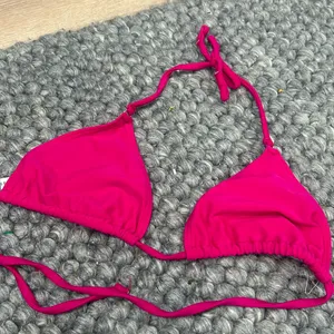 Seafolly Australia Pink‎ Triangle Bikini Top Size 10 thumbnail 1