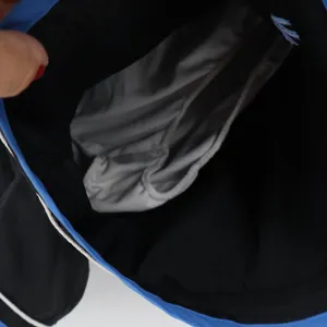 Old Navy Brand Women's Low Waist Dolphin Shorts Black Blue Trim Size L thumbnail 4