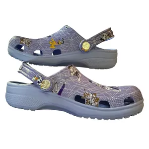 Crocs Disney Parks Purple 100th Anniversary Clog Shoe Size M 5 W 7 thumbnail 6