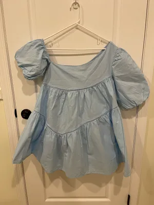 Altar'd State Hannah Dress - size small (off shoulder, puff sleeves ) thumbnail 2