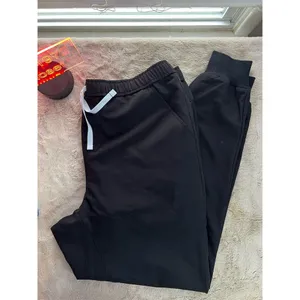 Figs Tansen Jogger 2.0 Unisex Tall 2XL Black Elastic Waist Pants thumbnail 10